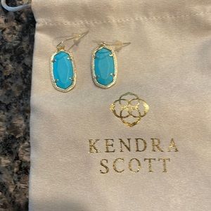 Elle turquoise earrings by Kendra Scott